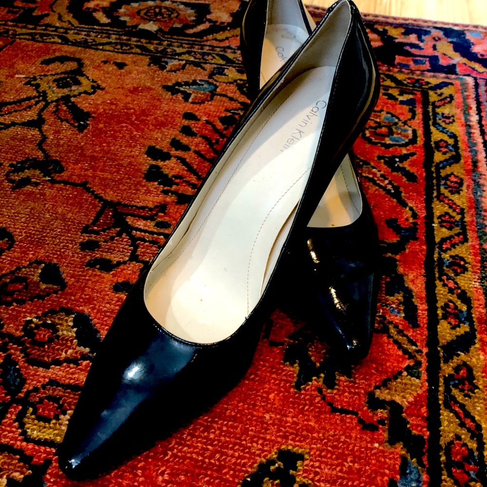 Calvin Klein black pumps size 7.5
